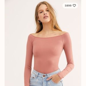 Free people off shoulder top
